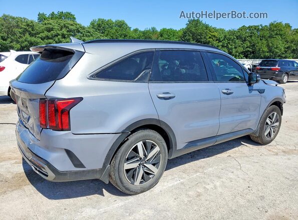 5XYRL4LC1MG019880 2021 KIA SORENTO Gray Rear right