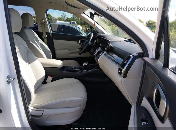 5XYRL4LC1NG147487 2022 KIA SORENTO White Vista interior delantera