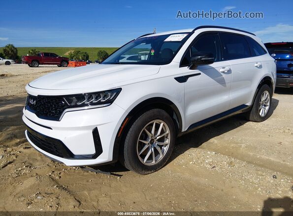 5XYRL4LC1NG147487 2022 KIA SORENTO White Vista tres cuartos delantera izquierda