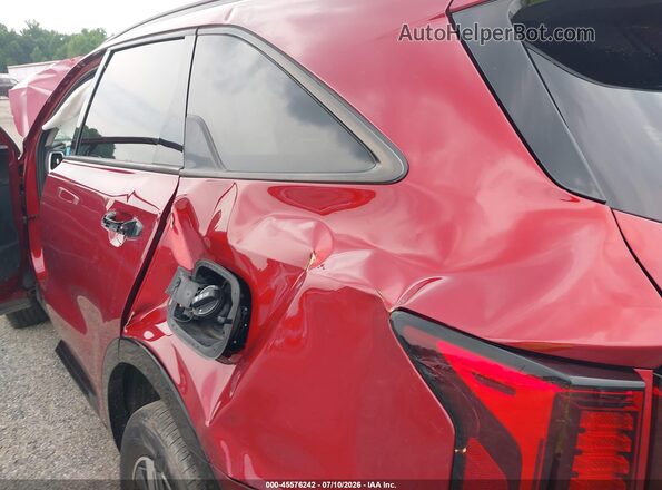 5XYRL4LC2MG060650 2021 KIA SORENTO Red Вид спереду