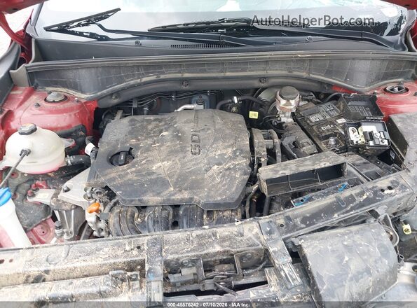 5XYRL4LC2MG060650 2021 KIA SORENTO Red Вид ззаду