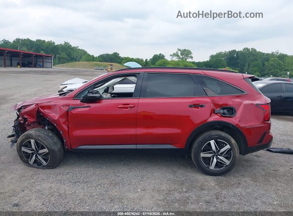 5XYRL4LC2MG060650 2021 KIA SORENTO Red Вид задньої частини салону