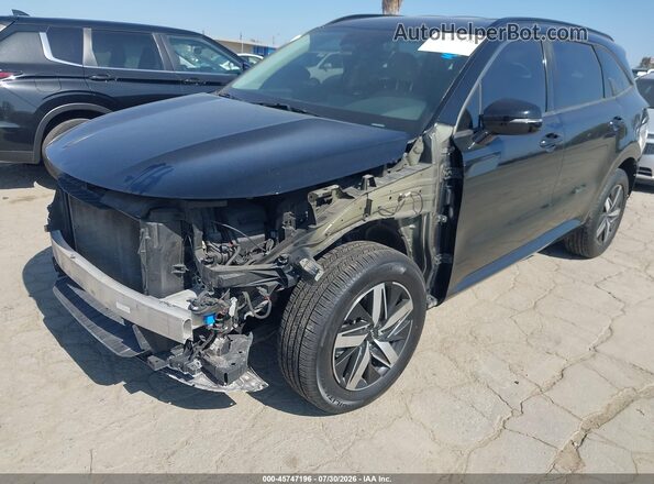 5XYRL4LC2NG082407 2022 KIA SORENTO Черный Вид спереди
