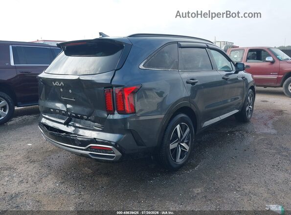 5XYRL4LC2NG136076 2022 KIA SORENTO Gray უკანა მარჯვენა