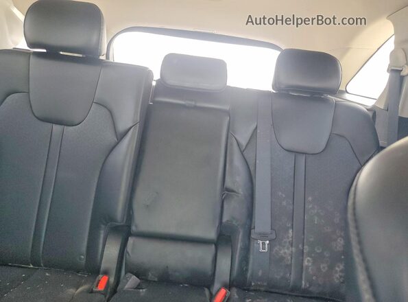 5XYRL4LC3MG052332 2021 KIA SORENTO White Հետևի նստատեղերի տեսք