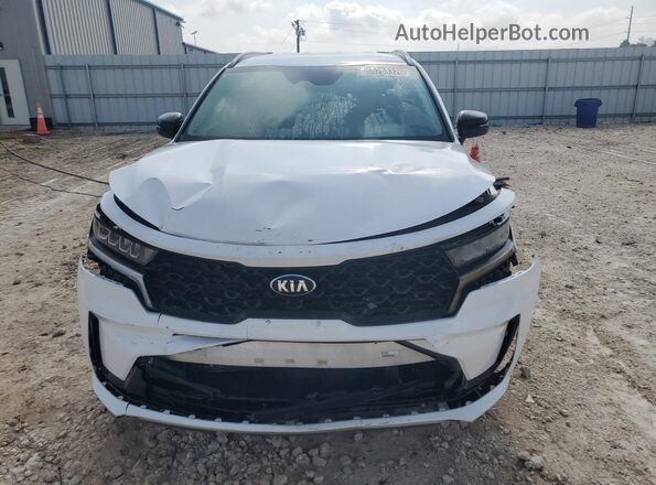 5XYRL4LC3MG052332 2021 KIA SORENTO White Սալոնի 360 աստիճան տեսք