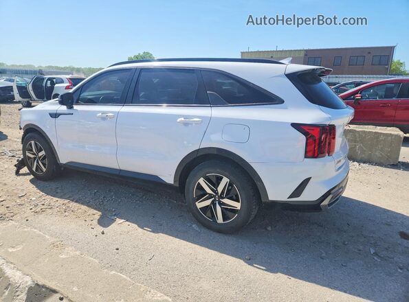 5XYRL4LC4MG055854 2021 KIA SORENTO Белый Задняя левая четверть