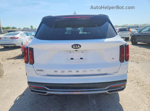 5XYRL4LC4MG055854 2021 KIA SORENTO Белый Вид сзади