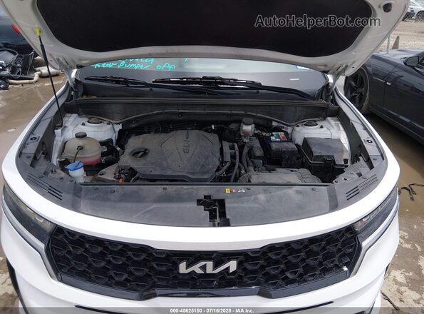 5XYRL4LC6NG085584 2022 KIA SORENTO White Vista trasera