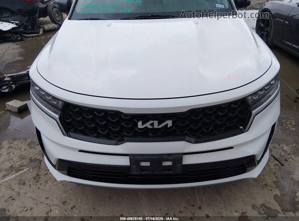 5XYRL4LC6NG085584 2022 KIA SORENTO White Vista del cuadro de instrumentos