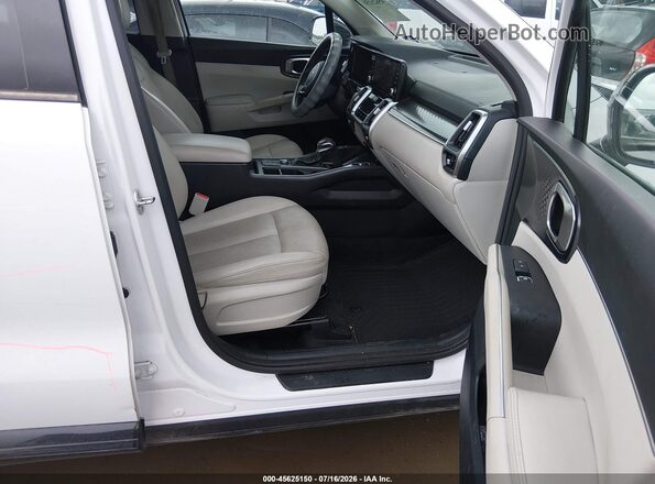 5XYRL4LC6NG085584 2022 KIA SORENTO White Vista interior delantera
