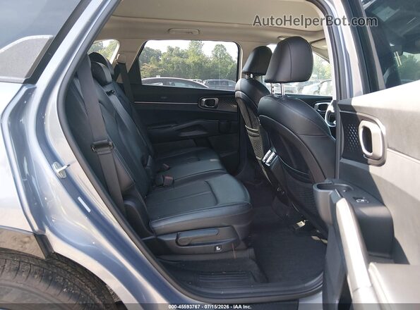 5XYRL4LC6NG085780 2022 KIA SORENTO Gray Vista de la etiqueta del VIN
