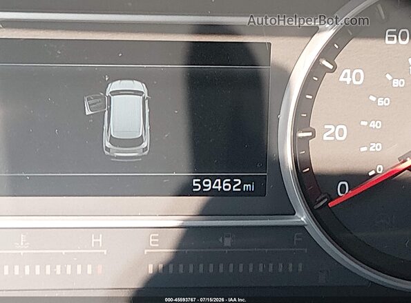 5XYRL4LC6NG085780 2022 KIA SORENTO Gray Vista del cuadro de instrumentos
