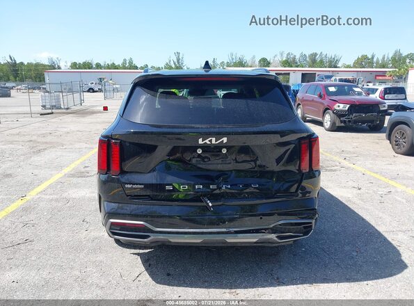 5XYRL4LC6NG124318 2022 KIA SORENTO Black 