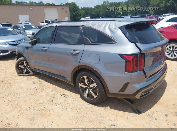 5XYRL4LC6NG135559 2022 KIA SORENTO Gray Задня ліва чверть