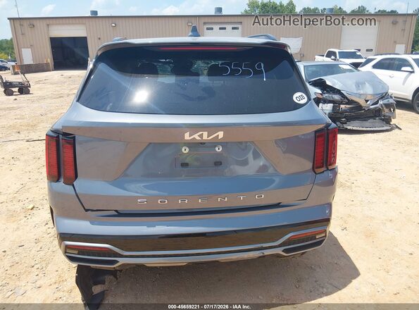 5XYRL4LC6NG135559 2022 KIA SORENTO Gray 