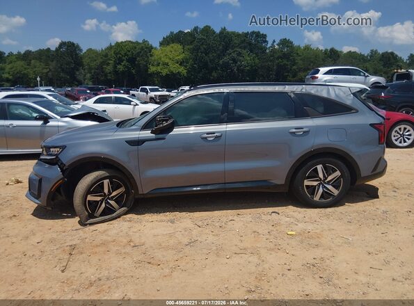 5XYRL4LC6NG135559 2022 KIA SORENTO Gray Панорамний вид салону 360°