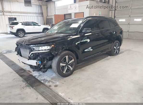 5XYRL4LC7PG237388 2023 KIA SORENTO Black Przód lewy