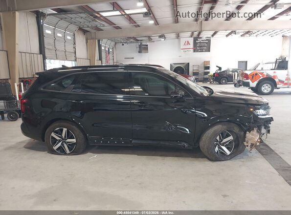 5XYRL4LC7PG237388 2023 KIA SORENTO Black Widok wnętrza 360 stopni