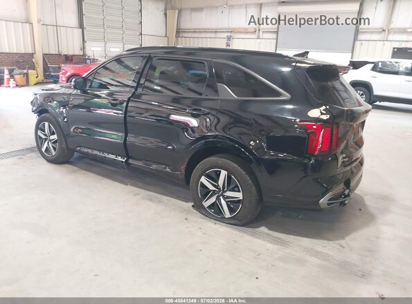 5XYRL4LC7PG237388 2023 KIA SORENTO Black Tył lewy