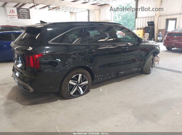 5XYRL4LC7PG237388 2023 KIA SORENTO Black Tył prawy