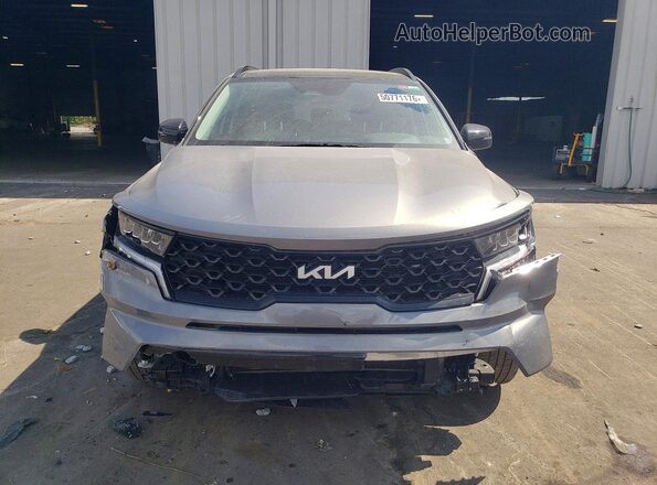 5XYRL4LC7PG239559 2023 KIA SORENTO Gray წინა ხედი