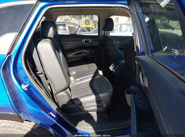 5XYRL4LC8MG050236 2021 KIA SORENTO Blue VIN կոդի պիտակի տեսք
