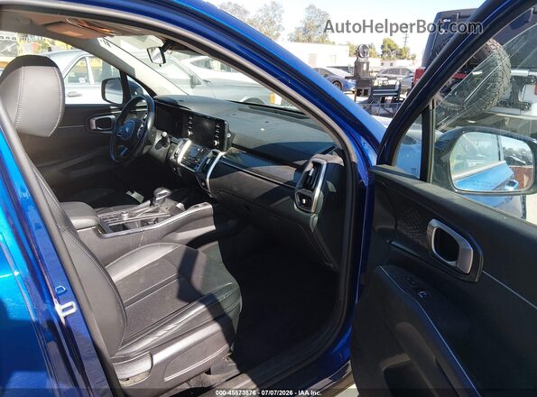5XYRL4LC8MG050236 2021 KIA SORENTO Blue Սալոնի դիմացի տեսք