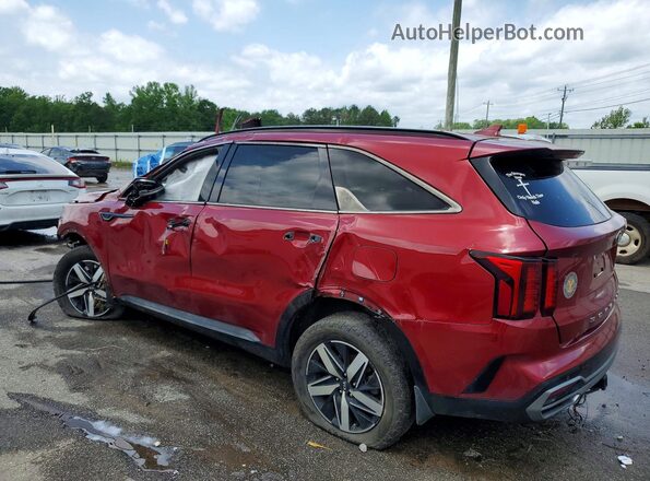 5XYRL4LC8MG061320 2021 KIA SORENTO Red Задня ліва чверть
