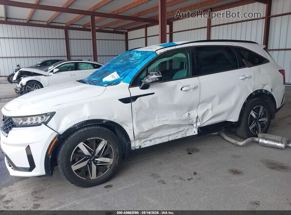 5XYRL4LC9MG018430 2021 KIA SORENTO Белый Вид спереди