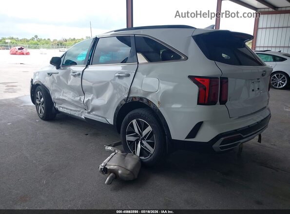 5XYRL4LC9MG018430 2021 KIA SORENTO Белый Задняя левая четверть