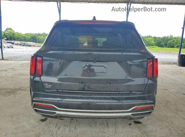 5XYRL4LC9PG163276 2023 KIA SORENTO Black Հետևի տեսք