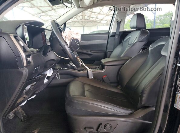 5XYRL4LC9PG163276 2023 KIA SORENTO Black Սալոնի դիմացի տեսք
