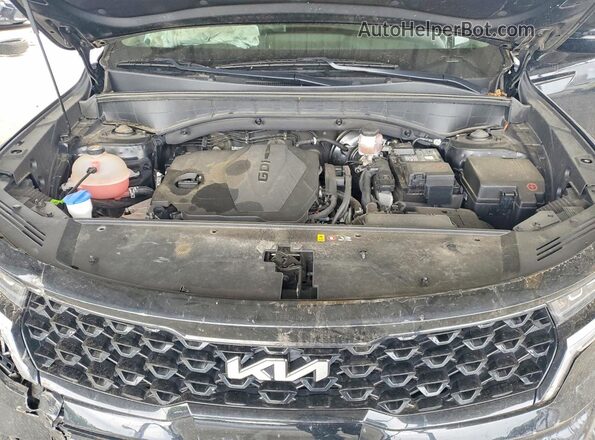 5XYRL4LC9PG163276 2023 KIA SORENTO Black Սալոնի հետևի տեսք