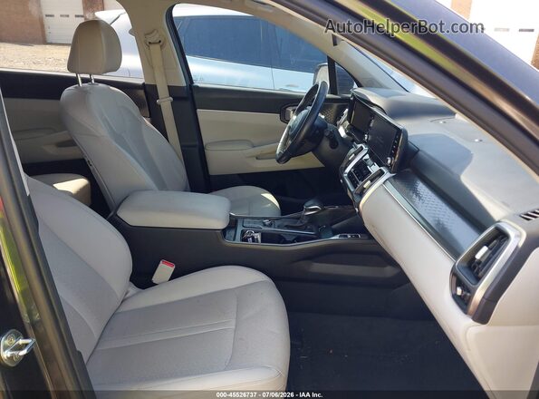 5XYRL4LC9PG167120 2023 KIA SORENTO Серый Вид салона спереди