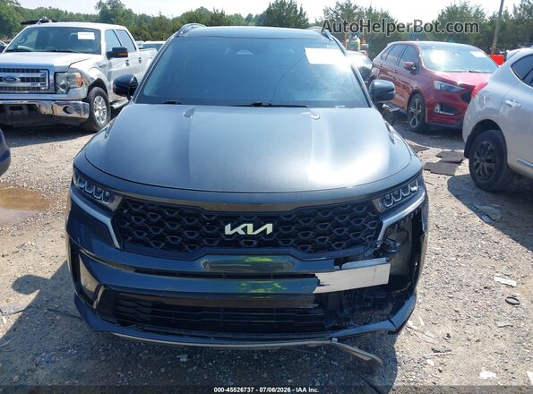 5XYRL4LC9PG167120 2023 KIA SORENTO Серый Вид щитка приборов