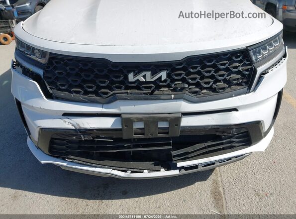 5XYRL4LC9PG167442 2023 KIA SORENTO Белый Вид спереди