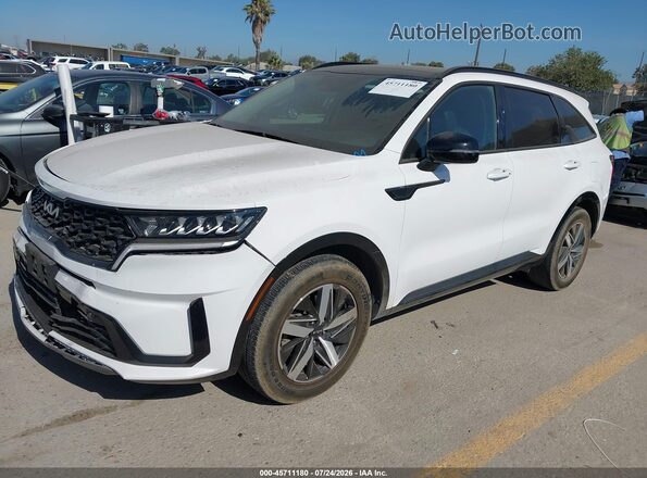 5XYRL4LC9PG167442 2023 KIA SORENTO Белый Передняя левая четверть