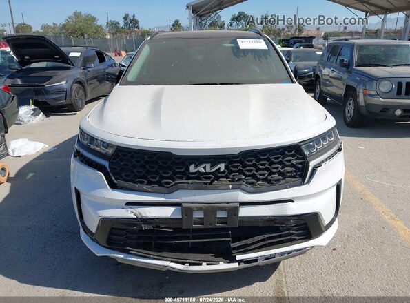 5XYRL4LC9PG167442 2023 KIA SORENTO Белый Вид щитка приборов