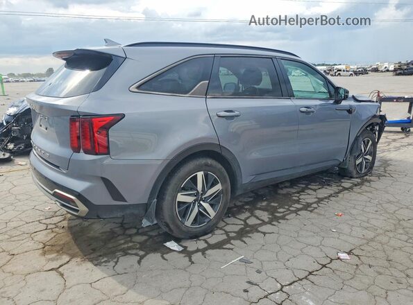 5XYRL4LCXNG095230 2022 KIA SORENTO Gray Задня права чверть
