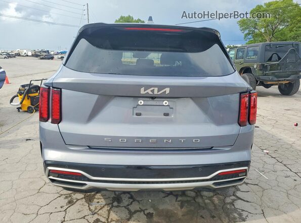 5XYRL4LCXNG095230 2022 KIA SORENTO Gray Вид ззаду