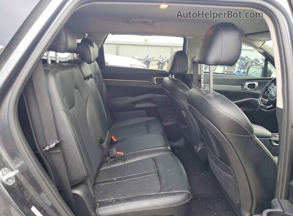 5XYRL4LCXNG102127 2022 KIA SORENTO Black Вид задньої частини салону