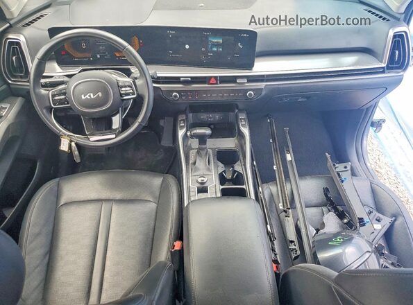 5XYRLDJC1RG257559 2024 KIA SORENTO Charcoal Widok deski rozdzielczej