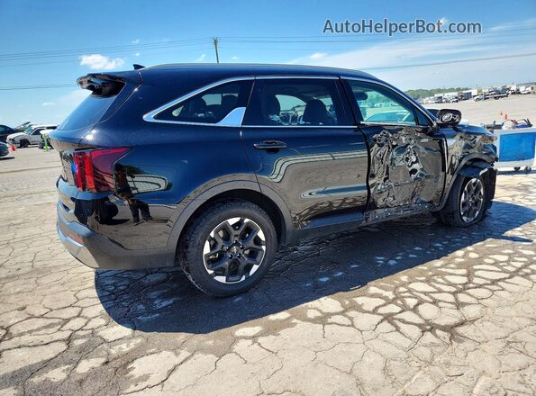 5XYRLDJC1RG259733 2024 KIA SORENTO Black უკანა მარჯვენა