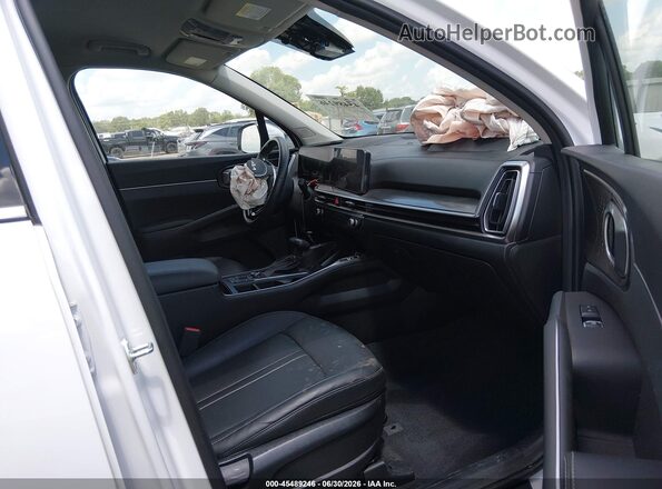 5XYRLDJC3RG253884 2024 KIA SORENTO White Widok wnętrza z przodu