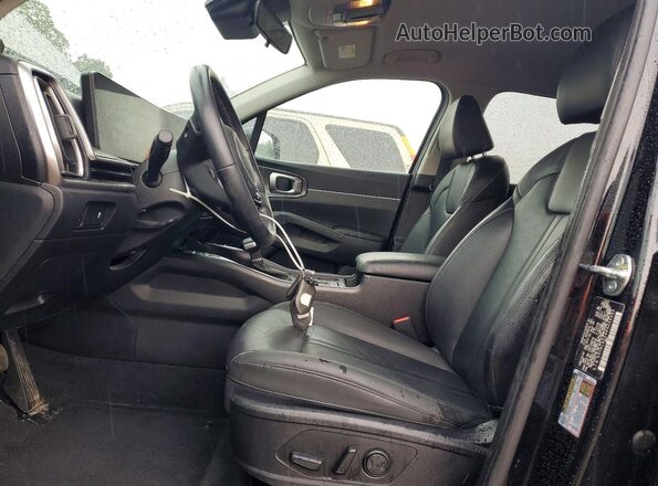 5XYRLDJC4RG256082 2024 KIA SORENTO Black Widok wnętrza z przodu