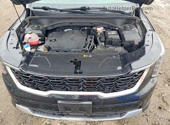 5XYRLDJC4RG256082 2024 KIA SORENTO Black Widok komory silnika