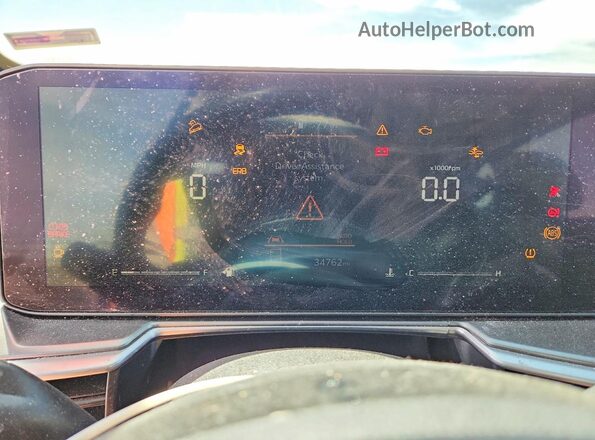 5XYRLDJC5RG275711 2024 KIA SORENTO Blue Vista del cuadro de instrumentos