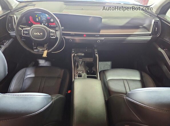 5XYRLDJC7RG278318 2024 KIA SORENTO Gray წინა პანელის ხედი