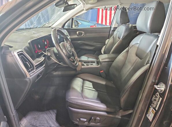 5XYRLDJC7RG278318 2024 KIA SORENTO Gray წინა სალონის ხედი